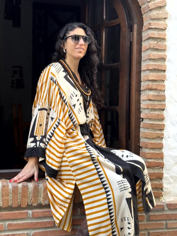 Kimono Algodón Estampado