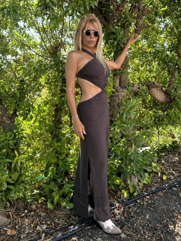 Vestido espalda abierta